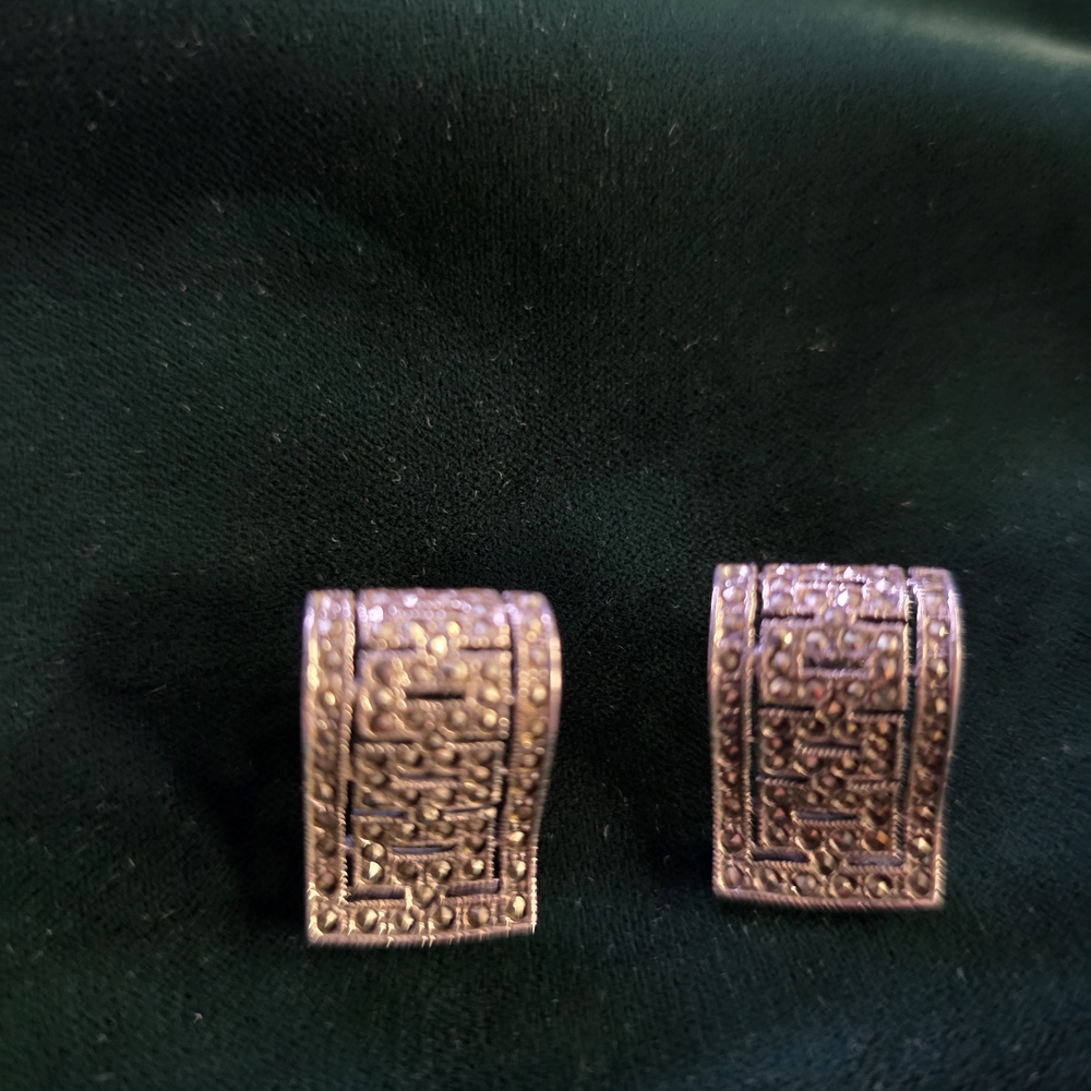Silver Textured Cufflinks